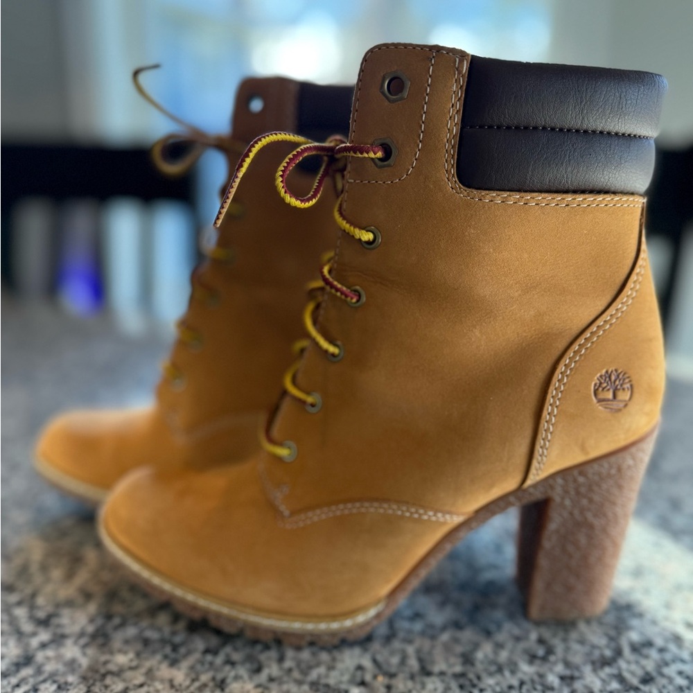 Timberland Women's Tillston Nubuck Heeled Boots